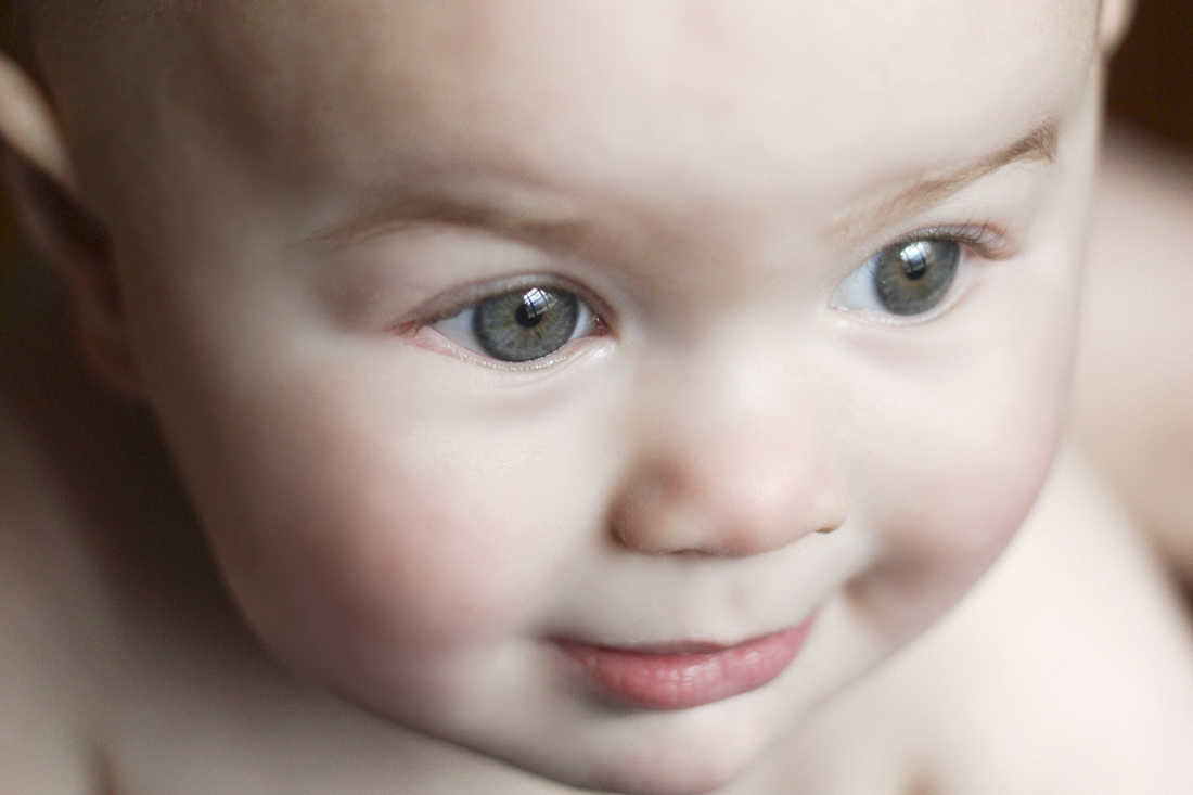 Portraits: Little lady at 8 months. Calm Cradle Photo & Design