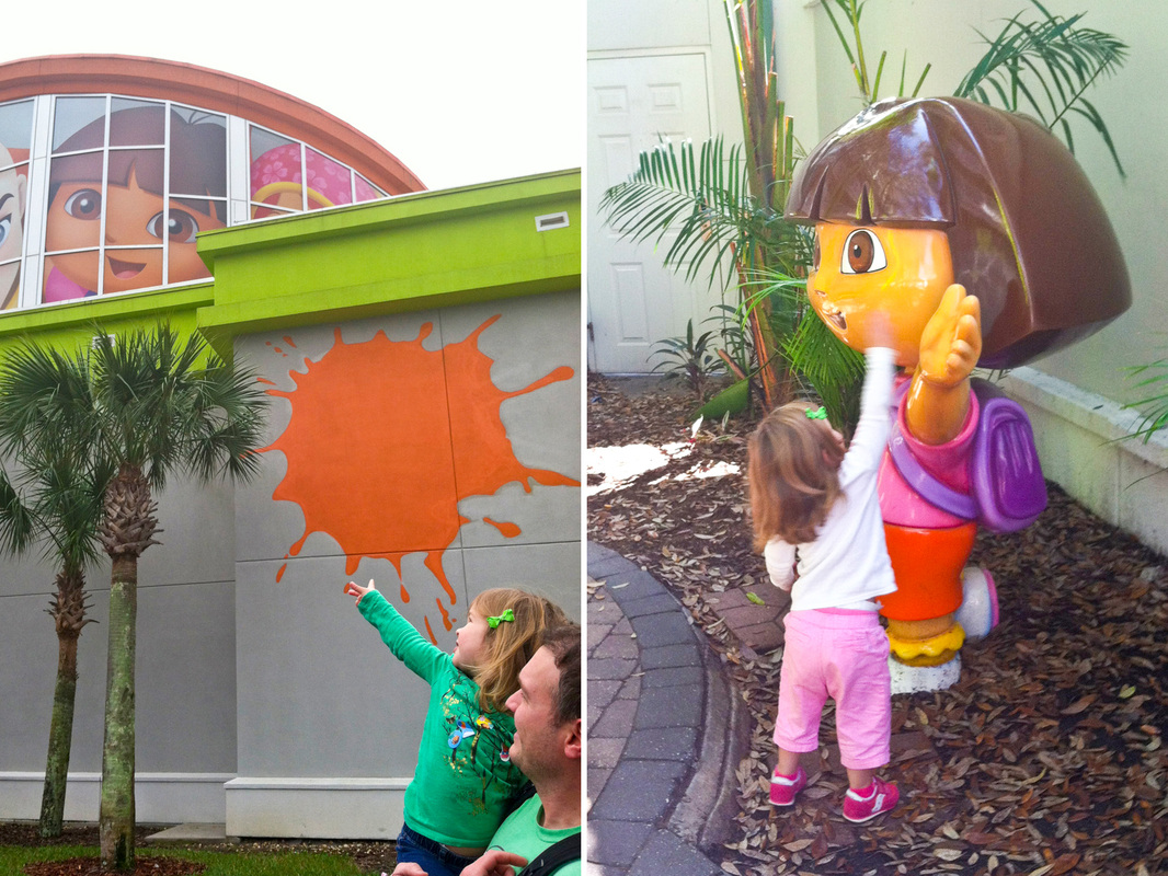 It's Dora! Nickelodeon Suites, Orlando, Florida. Calm Cradle Photo & Design