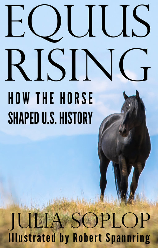 Equus Rising: How the Horse Shaped U.S. History. By Julia Soplop. Illustrated by Robert Spannring.