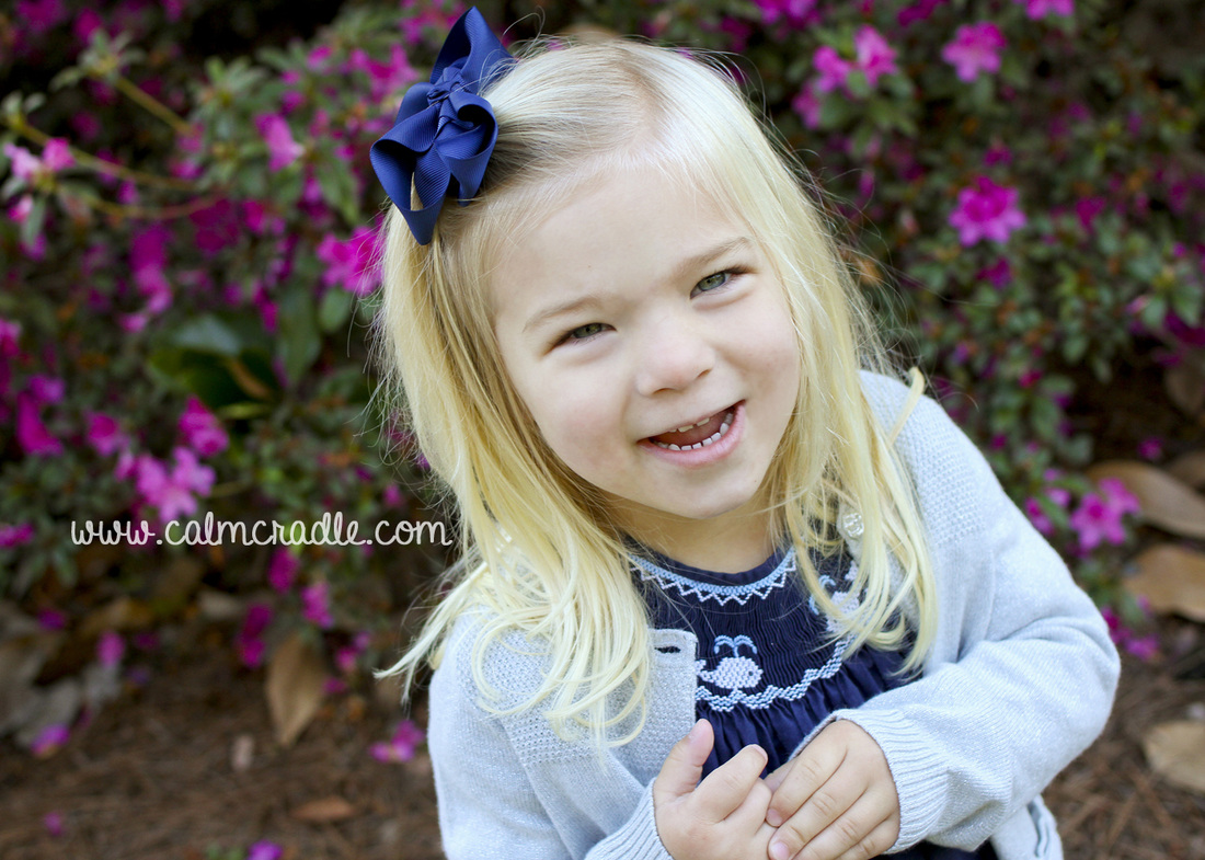 Portraits: Little girl at the Duke Gardens. By Calm Cradle Photo & Design