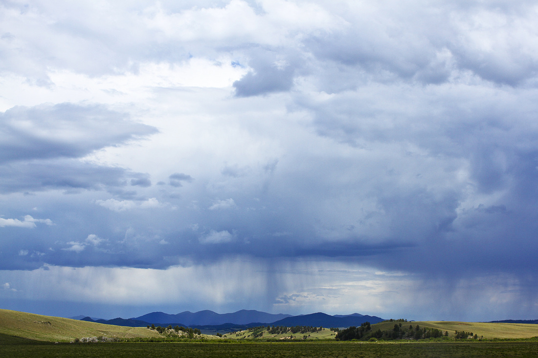 Storm clouds. South Park, Colorado. By Calm Cradle Photo & Design
