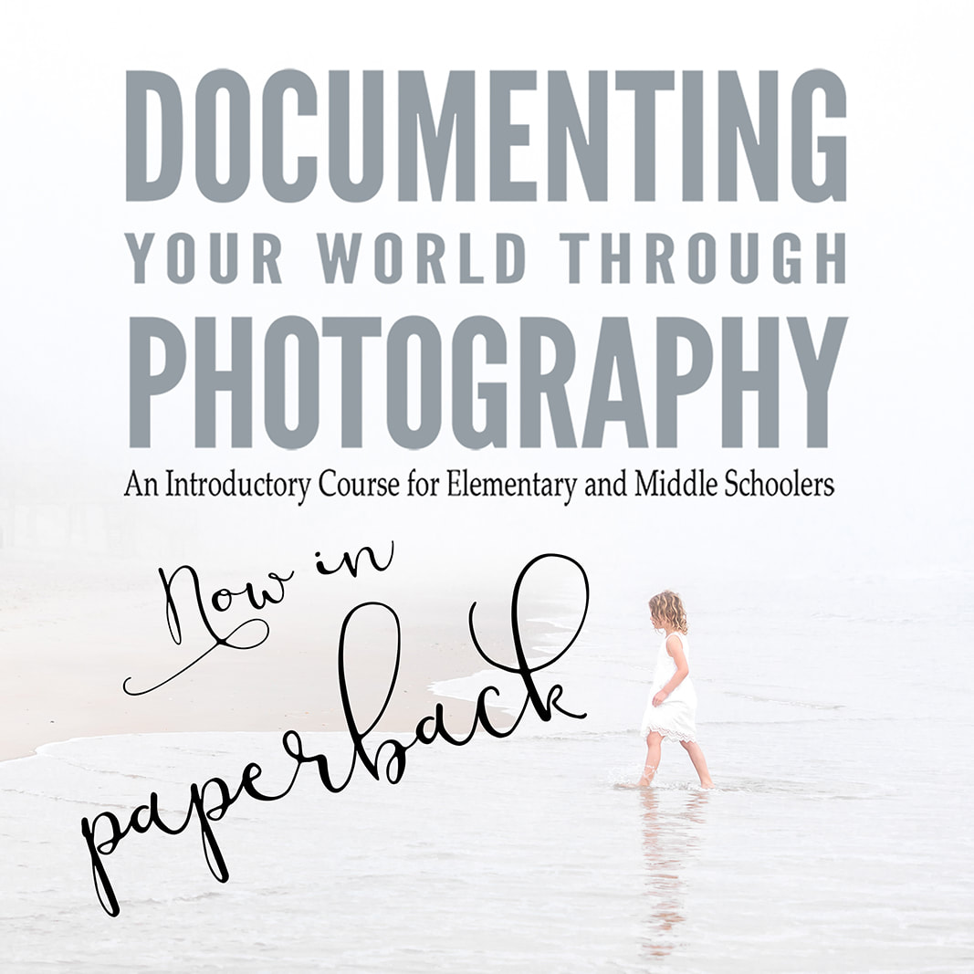 An excellent photo class for kids (either homeschoolers or as an extra for kids in traditional school). Documenting Your World Through Photography: An Introductory Course for Elementary and Middle Schoolers. By Julia Soplop of Calm Cradle Photo & Design