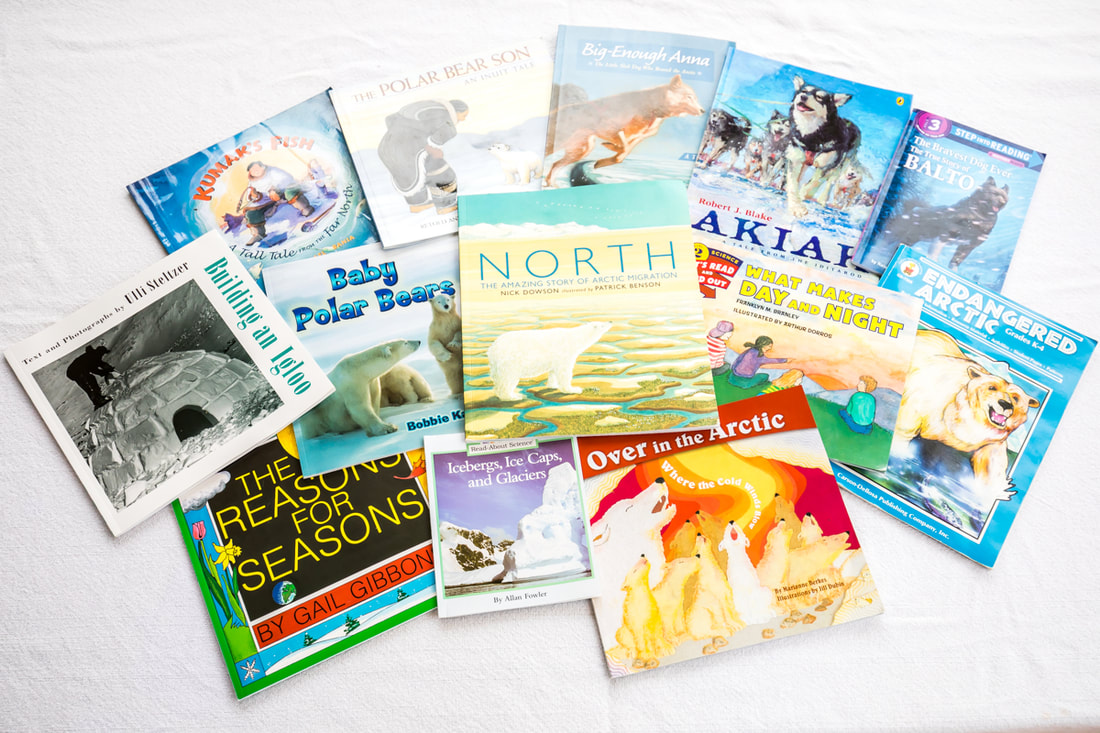 Around the World Unit Study: 13 Stunning Books About the Arctic. By Calm Cradle Photo & Design (Chapel Hill, NC.)