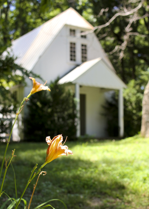 All Saints Episcopal Chapel outside Charlottesville, Virginia. By Calm Cradle Photo & Design