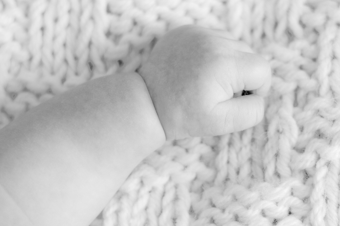 Baby portrait. Arm detail. Calm Cradle Photo & Design