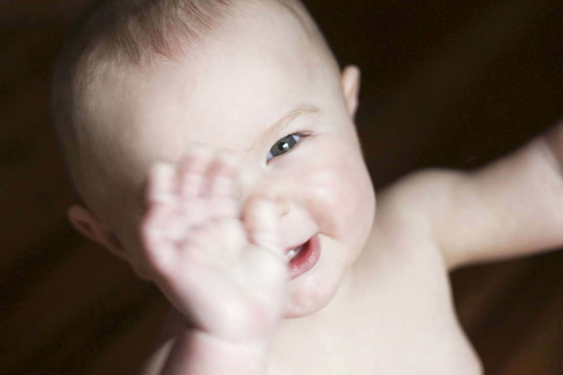 Portraits: Little lady at 8 months. Calm Cradle Photo & Design