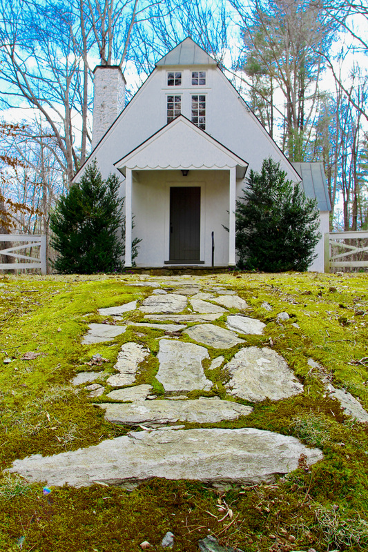 All Saints Episcopal Chapel. Stony Point, Virginia. Route 20 outside Charlottesville. Calm Cradle Photo & Design