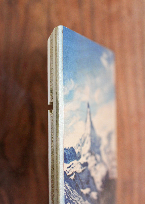 Matterhorn wood print. Switzerland. By Calm Cradle Photo & Design