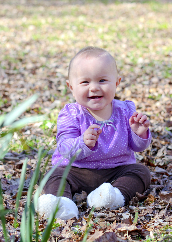 10-month baby portraits. Calm Cradle Photo & Design