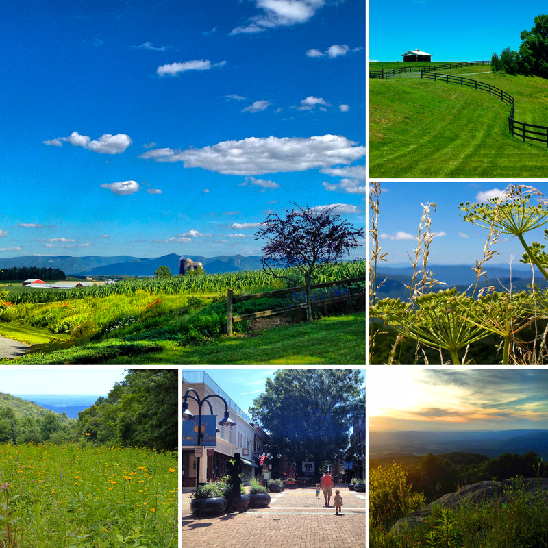 Landscapes from Charlottesville, Harrisonburg and Shenandoah National Park, Virginia. By Calm Cradle Photo & Design