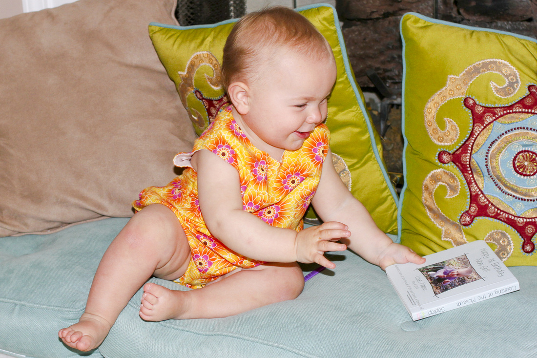 DIY baby gift idea: A themed counting book. 