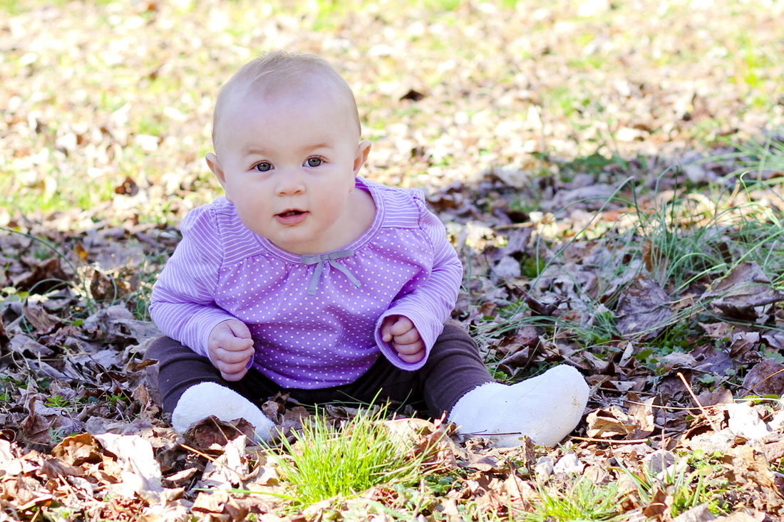 10-month baby portraits. Calm Cradle Photo & Design