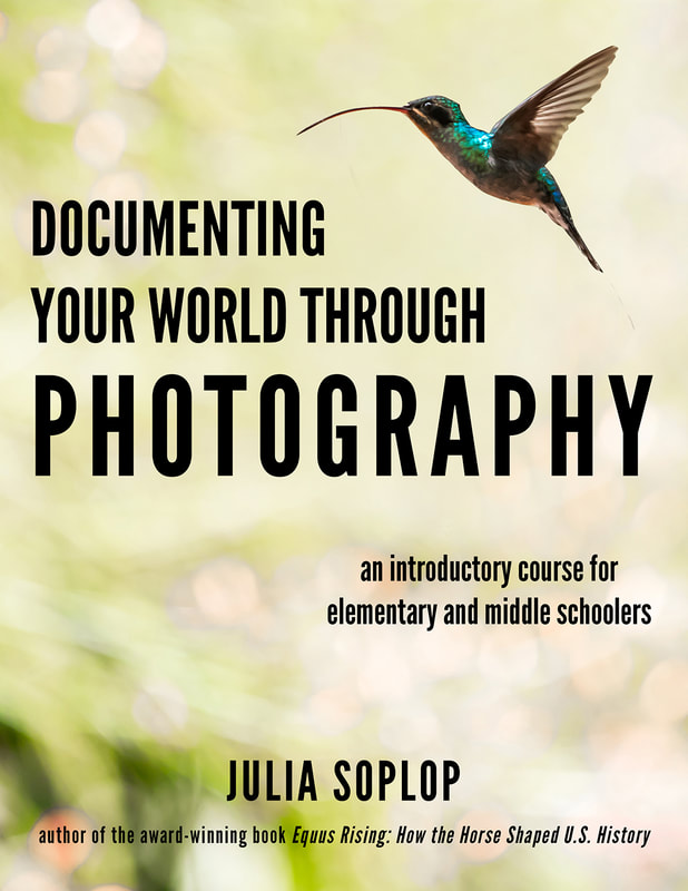 Documenting Your World Through Photography: An Introductory Course for Elementary and Middler Schoolers. For Kids. Now available in paperback and digital versions. By Calm Cradle Photo & Design
