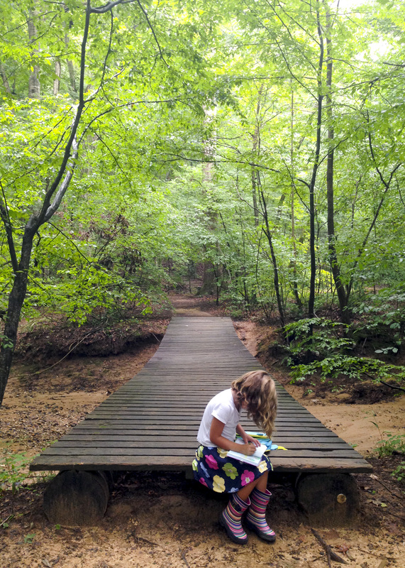 This series is a great resource on family-friendly outdoors activities in and around Pittsboro and Chapel Hill, North Carolina (NC). Hiking the Piedmont Nature Trails at the NC Botanical Garden. By Calm Cradle Photo & Design